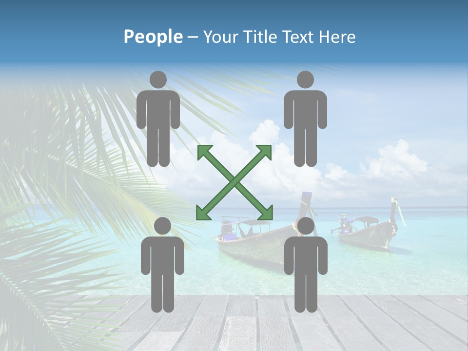 Bay Tropical Sunny PowerPoint Template