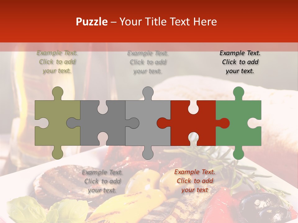 Leicht Essig Paprika PowerPoint Template