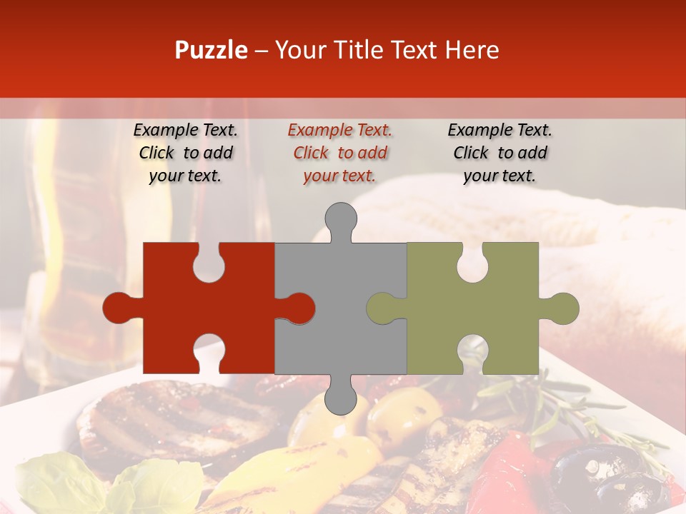 Leicht Essig Paprika PowerPoint Template