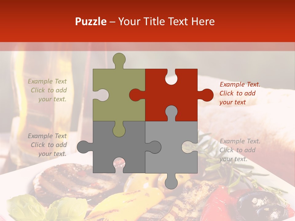 Leicht Essig Paprika PowerPoint Template