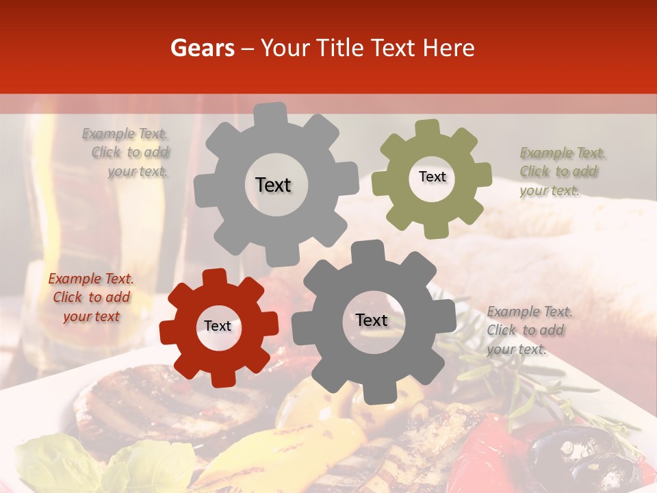 Leicht Essig Paprika PowerPoint Template