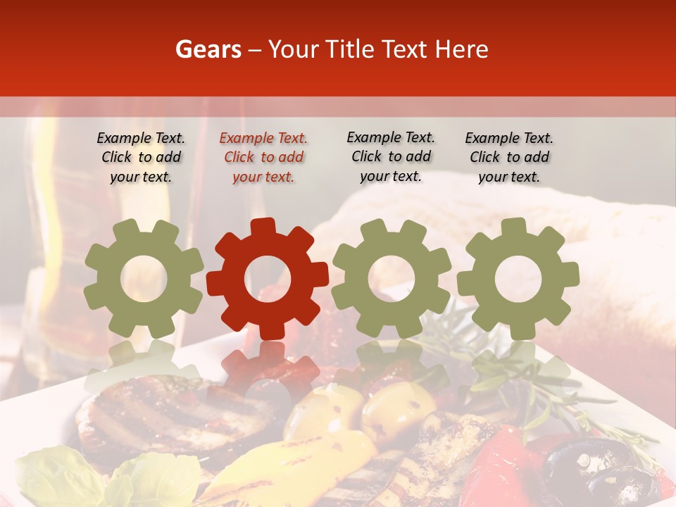 Leicht Essig Paprika PowerPoint Template