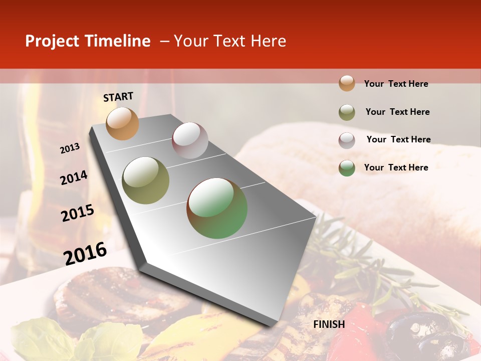 Leicht Essig Paprika PowerPoint Template