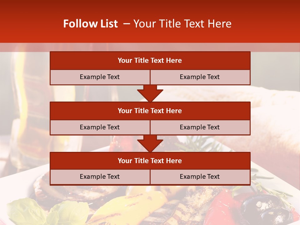 Leicht Essig Paprika PowerPoint Template