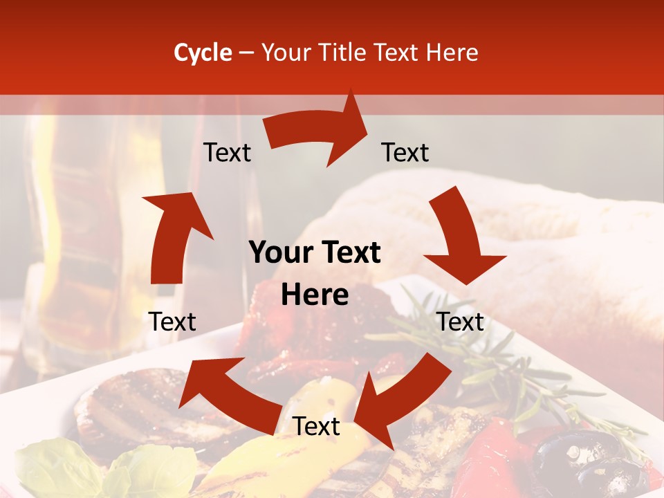 Leicht Essig Paprika PowerPoint Template