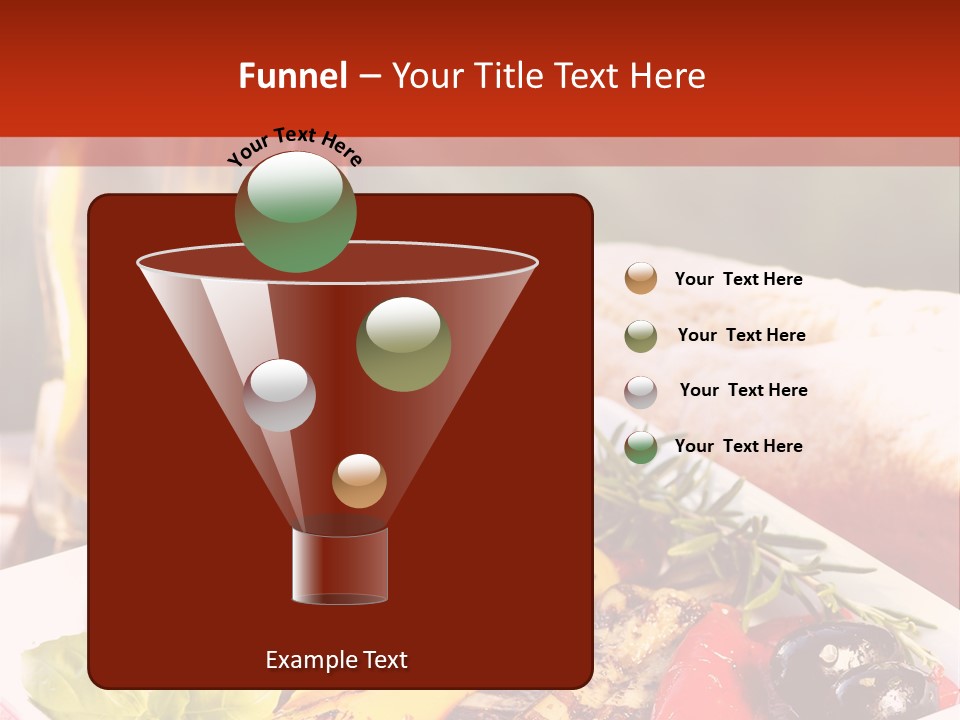 Leicht Essig Paprika PowerPoint Template