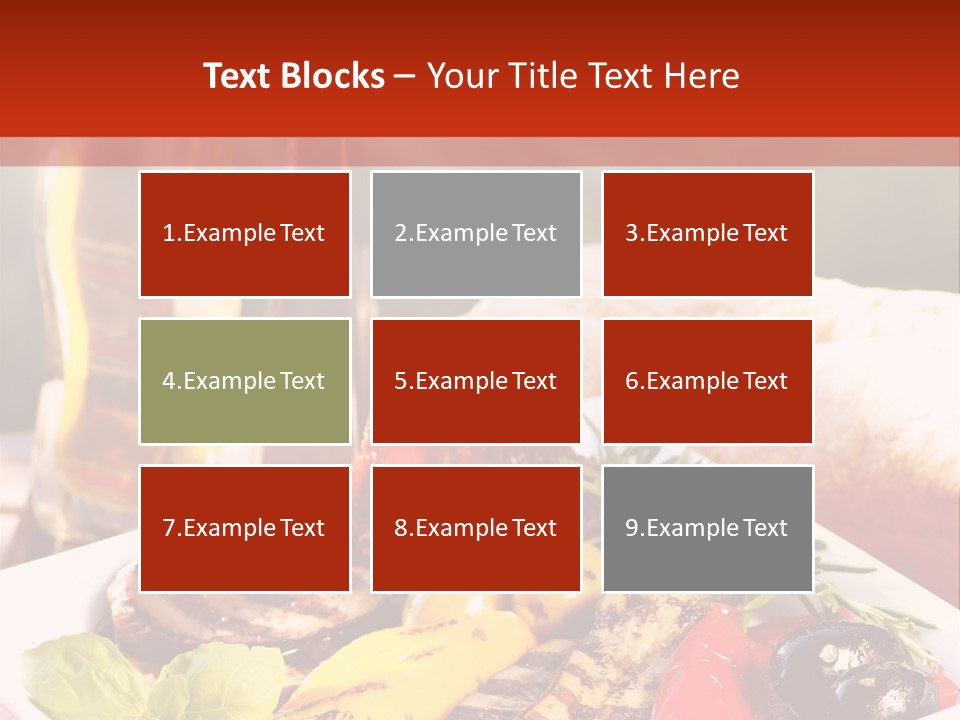 Leicht Essig Paprika PowerPoint Template