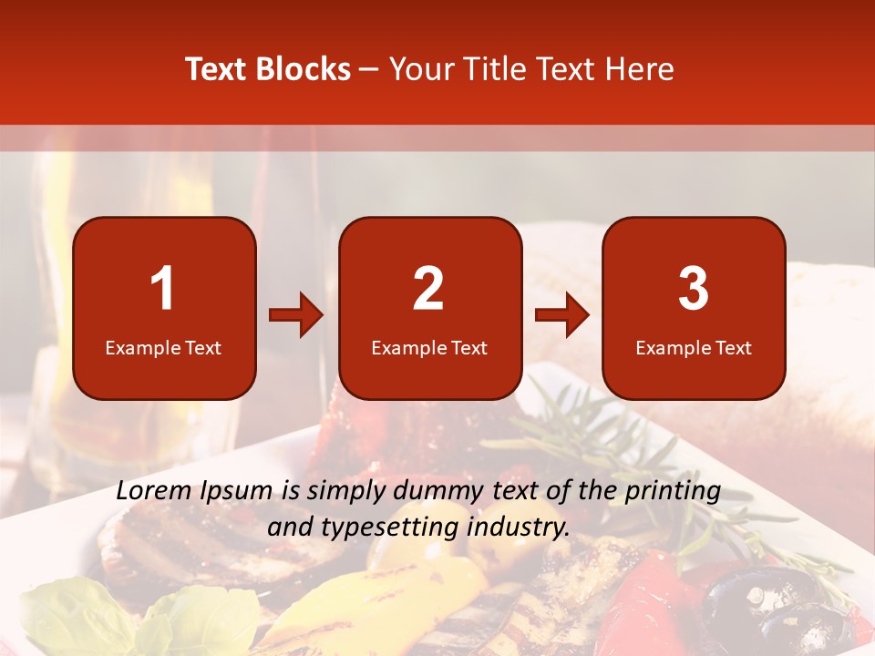 Leicht Essig Paprika PowerPoint Template