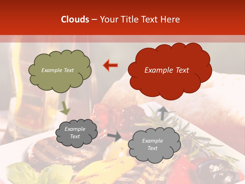 Leicht Essig Paprika PowerPoint Template