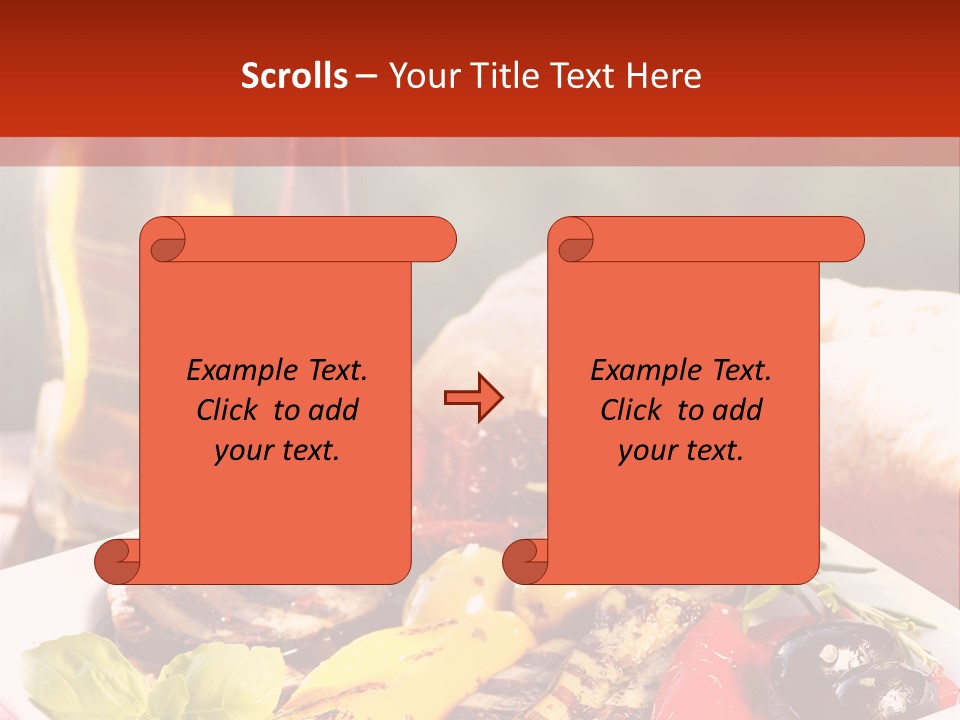 Leicht Essig Paprika PowerPoint Template