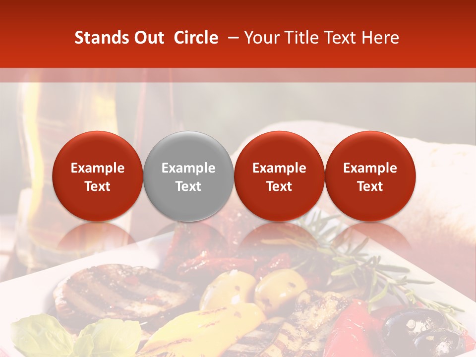 Leicht Essig Paprika PowerPoint Template