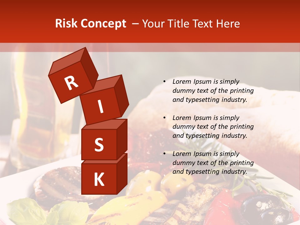 Leicht Essig Paprika PowerPoint Template