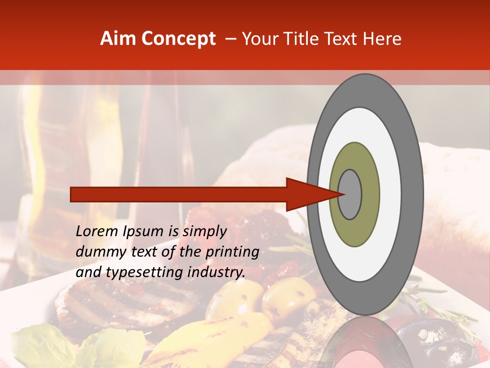 Leicht Essig Paprika PowerPoint Template