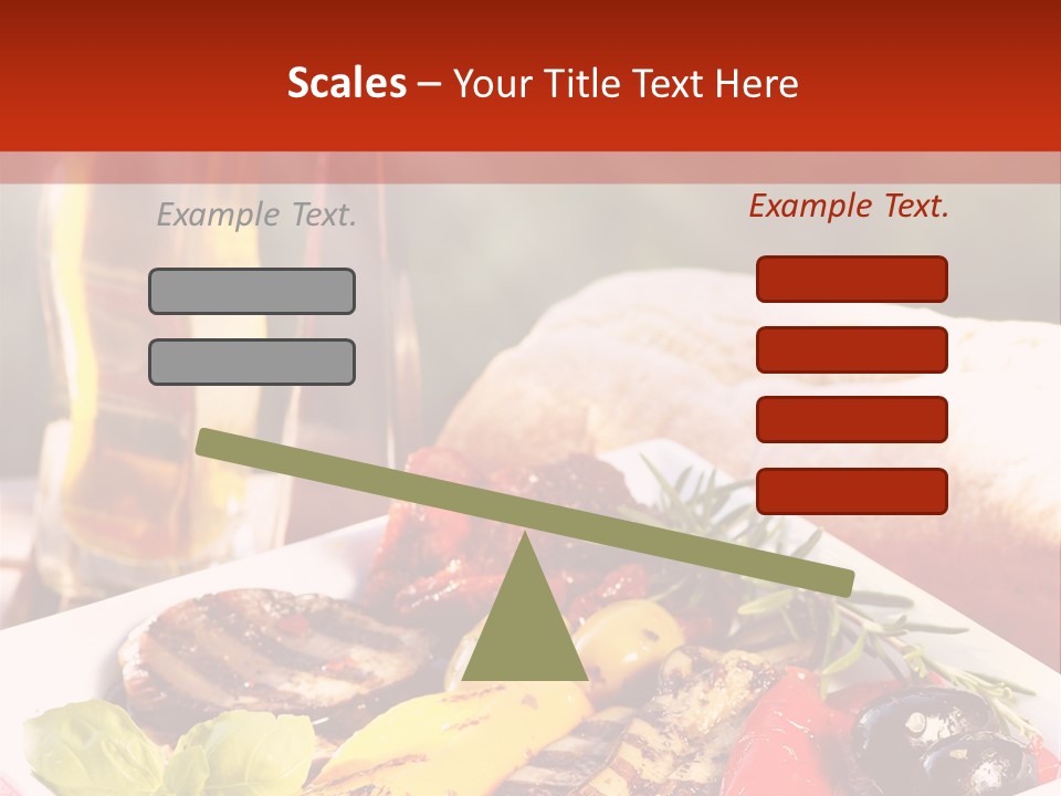 Leicht Essig Paprika PowerPoint Template