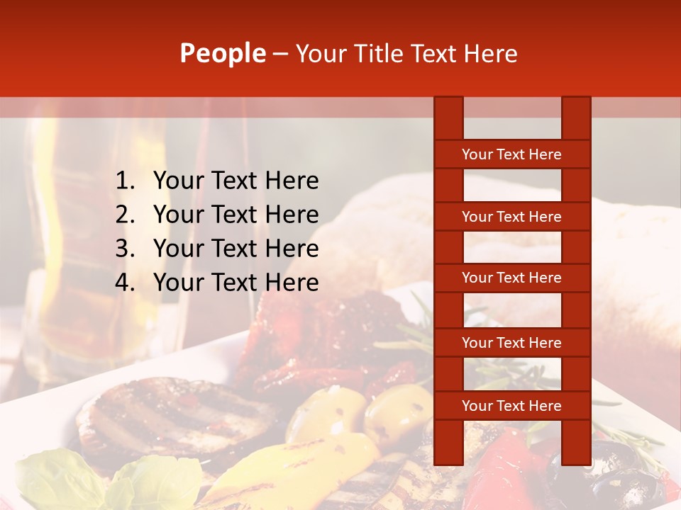 Leicht Essig Paprika PowerPoint Template