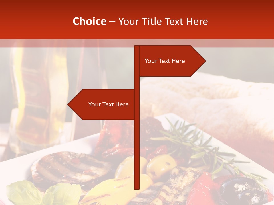 Leicht Essig Paprika PowerPoint Template