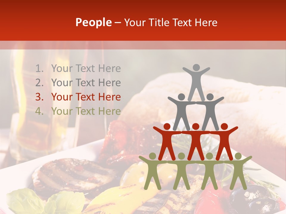 Leicht Essig Paprika PowerPoint Template