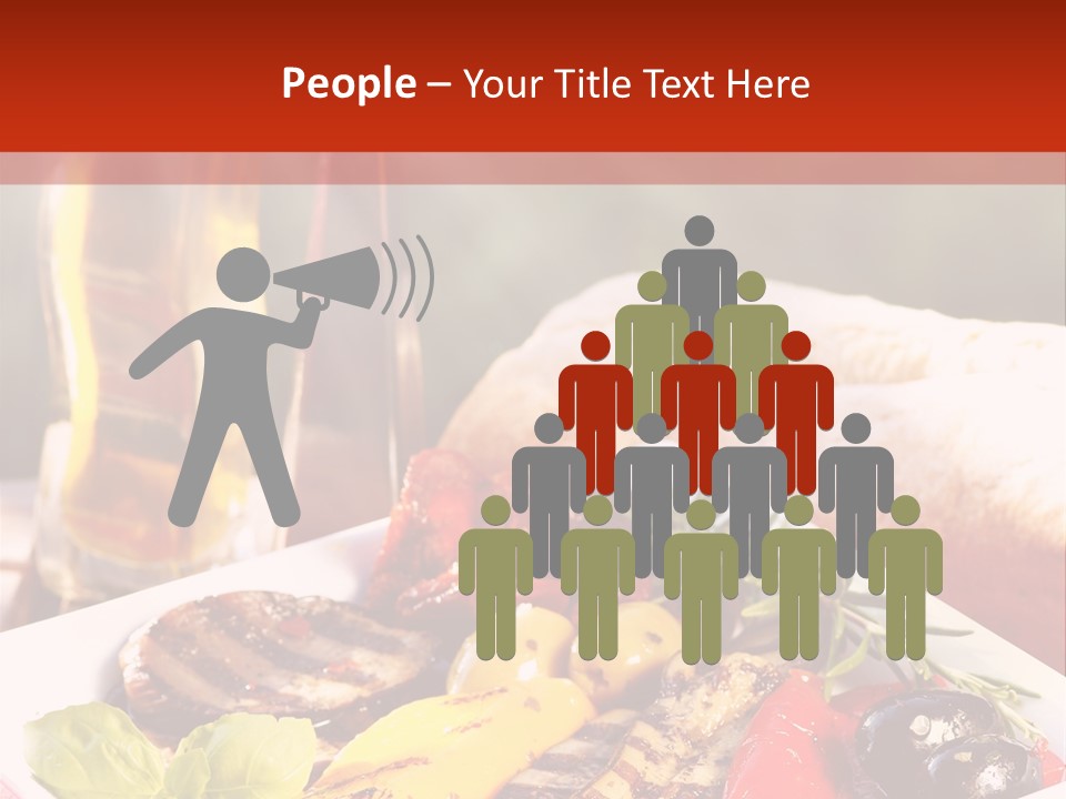 Leicht Essig Paprika PowerPoint Template