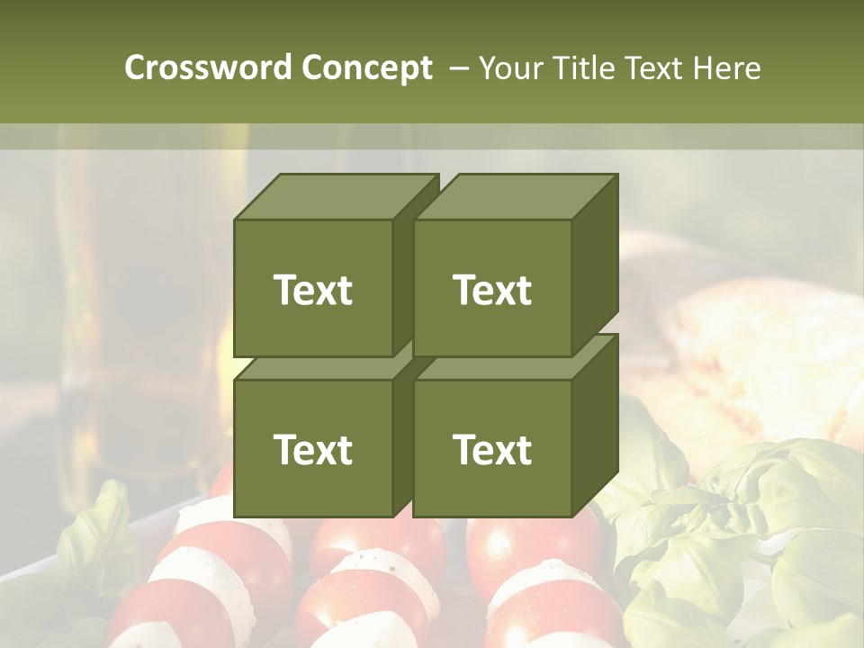 Teller Sommer Weiss PowerPoint Template