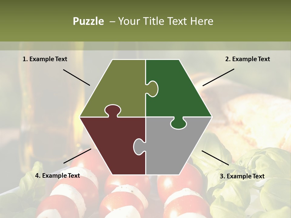 Teller Sommer Weiss PowerPoint Template