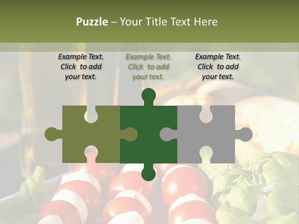 Teller Sommer Weiss PowerPoint Template