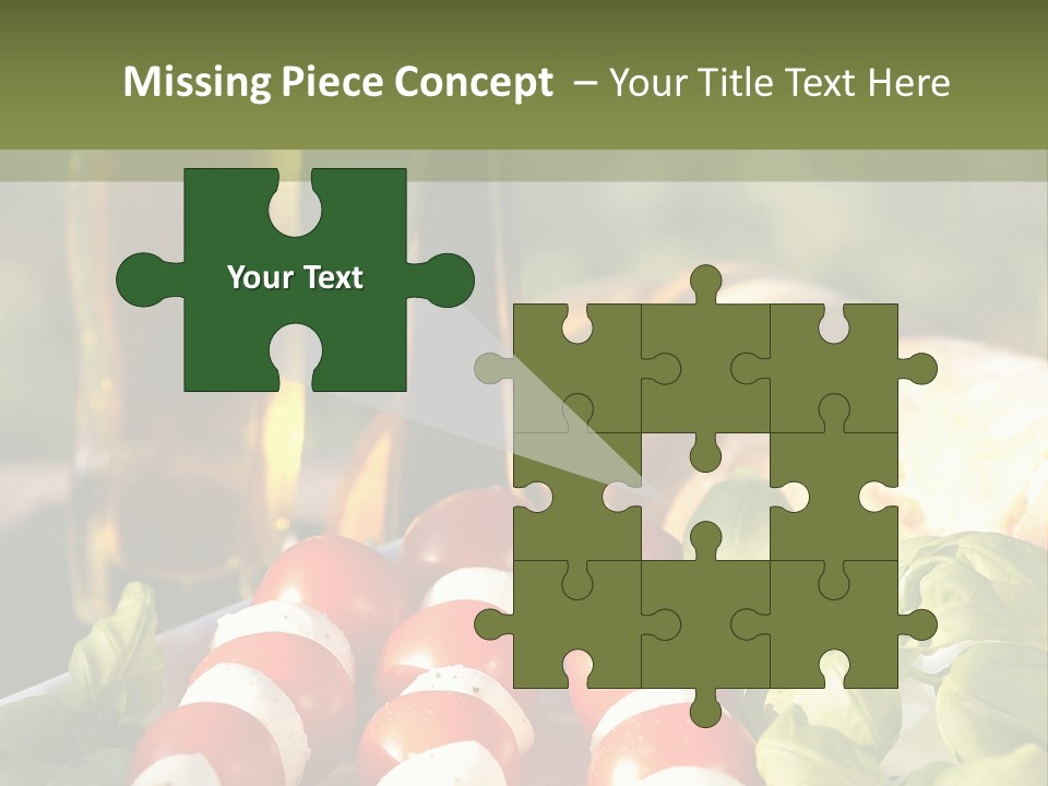 Teller Sommer Weiss PowerPoint Template