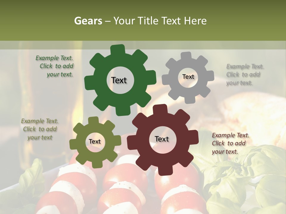 Teller Sommer Weiss PowerPoint Template