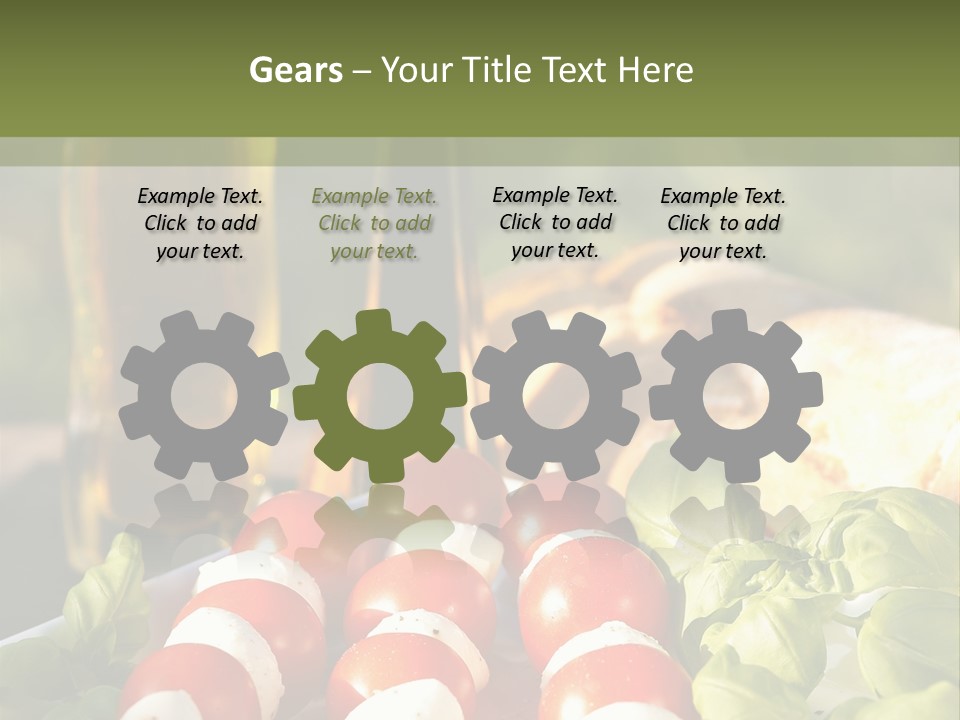 Teller Sommer Weiss PowerPoint Template