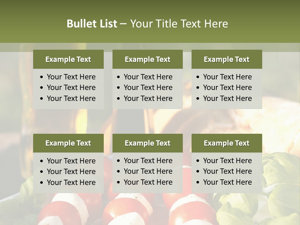 Teller Sommer Weiss PowerPoint Template