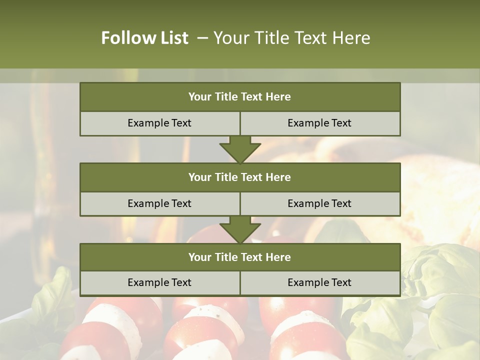 Teller Sommer Weiss PowerPoint Template