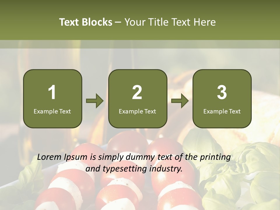 Teller Sommer Weiss PowerPoint Template