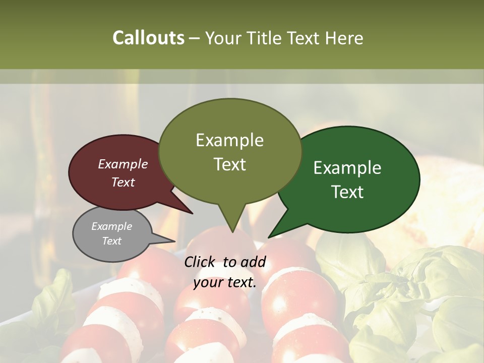 Teller Sommer Weiss PowerPoint Template
