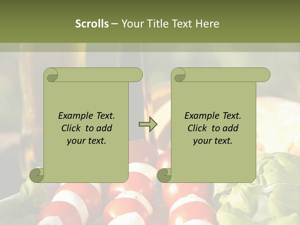 Teller Sommer Weiss PowerPoint Template