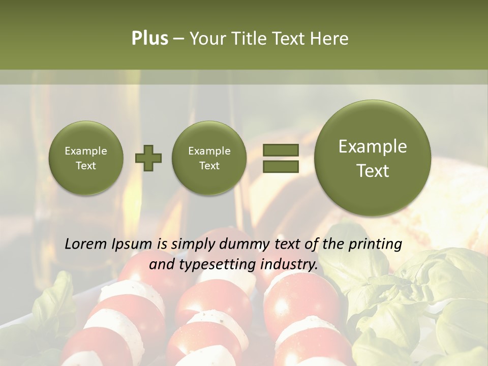 Teller Sommer Weiss PowerPoint Template