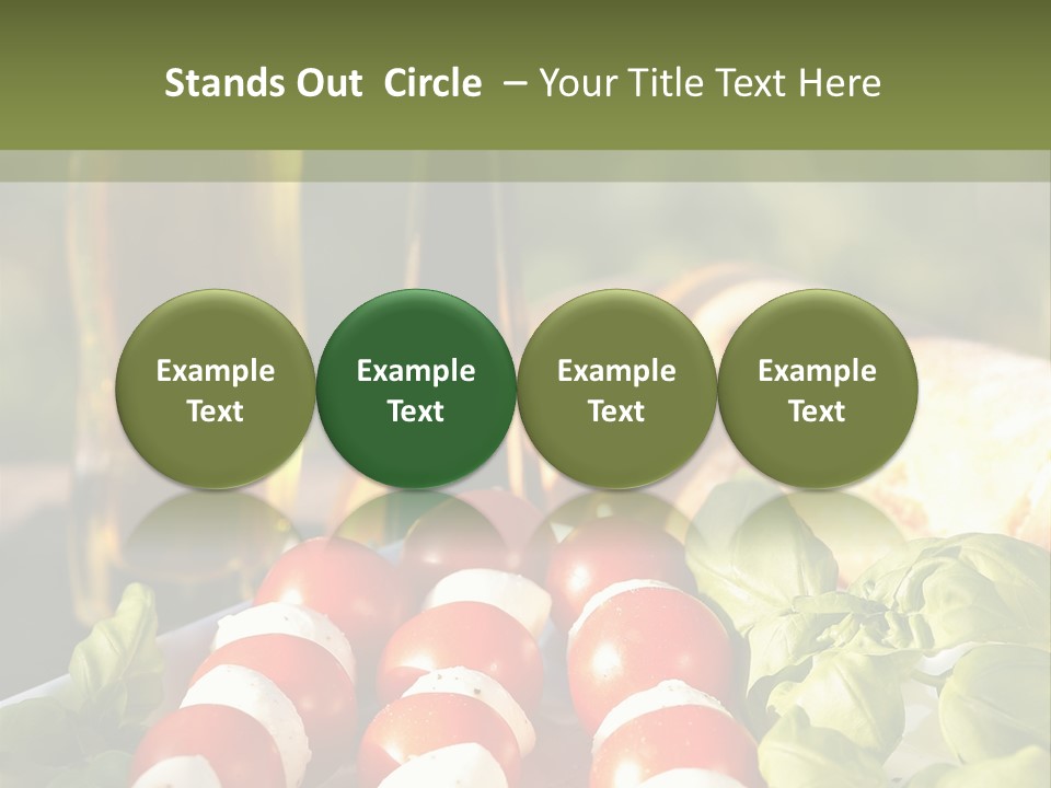 Teller Sommer Weiss PowerPoint Template