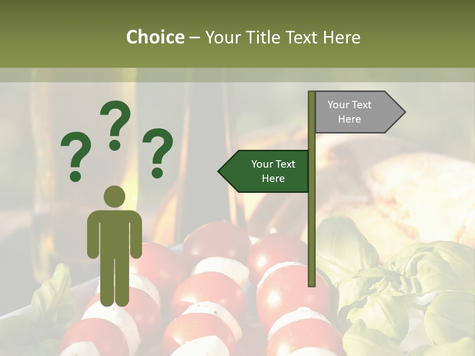 Teller Sommer Weiss PowerPoint Template