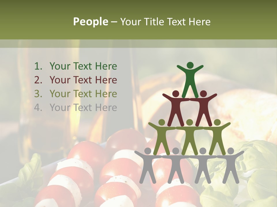 Teller Sommer Weiss PowerPoint Template