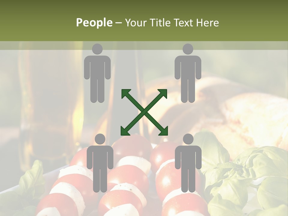 Teller Sommer Weiss PowerPoint Template