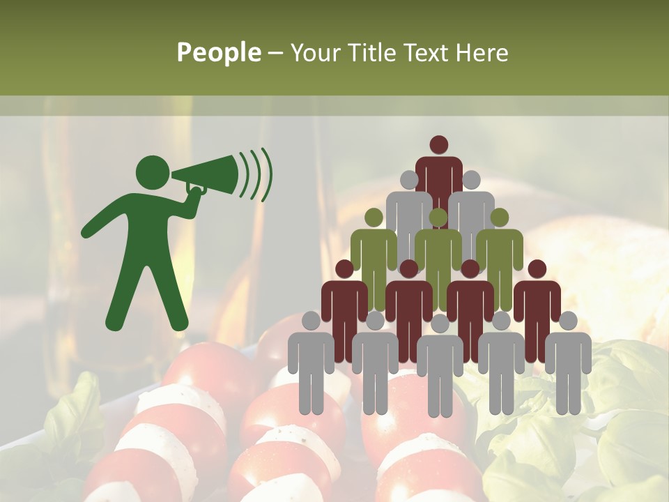 Teller Sommer Weiss PowerPoint Template