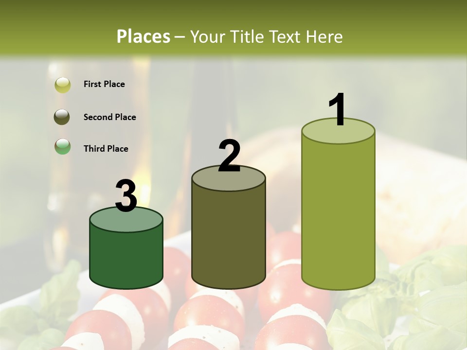 Vegetarisch Lecker Antipasto PowerPoint Template