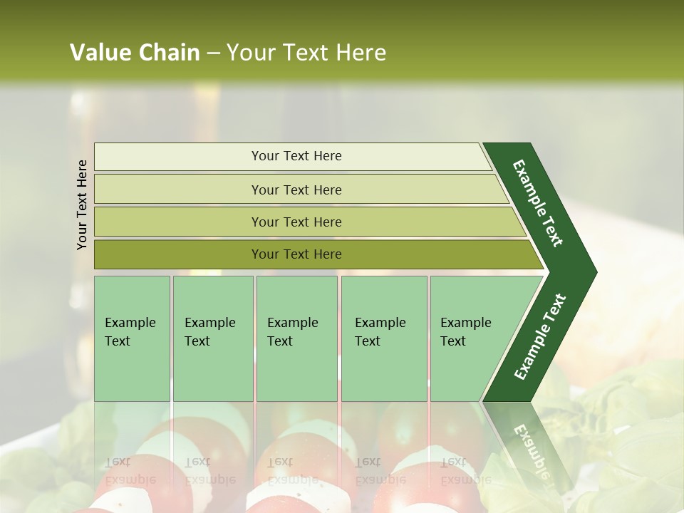 Vegetarisch Lecker Antipasto PowerPoint Template