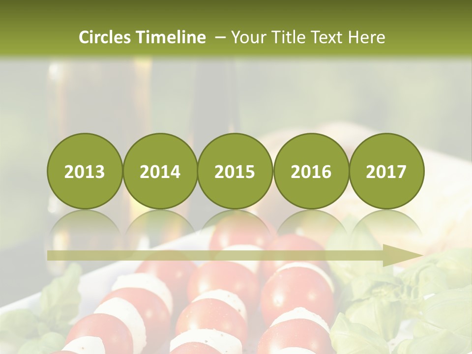 Vegetarisch Lecker Antipasto PowerPoint Template