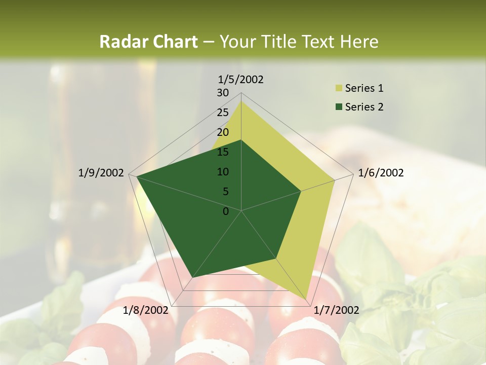 Vegetarisch Lecker Antipasto PowerPoint Template