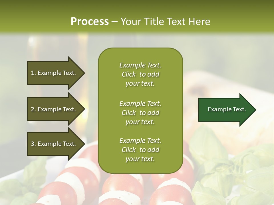 Vegetarisch Lecker Antipasto PowerPoint Template