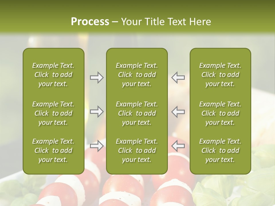 Vegetarisch Lecker Antipasto PowerPoint Template