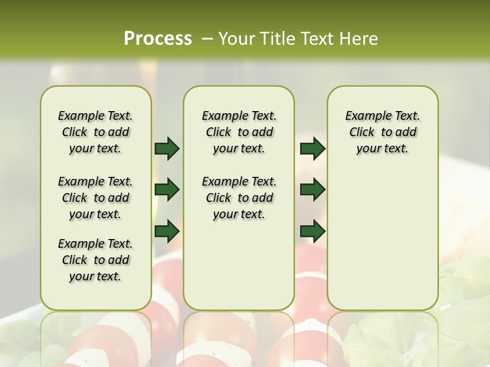 Vegetarisch Lecker Antipasto PowerPoint Template