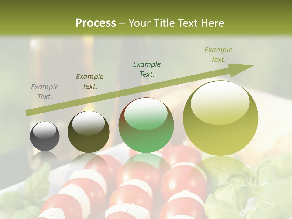 Vegetarisch Lecker Antipasto PowerPoint Template