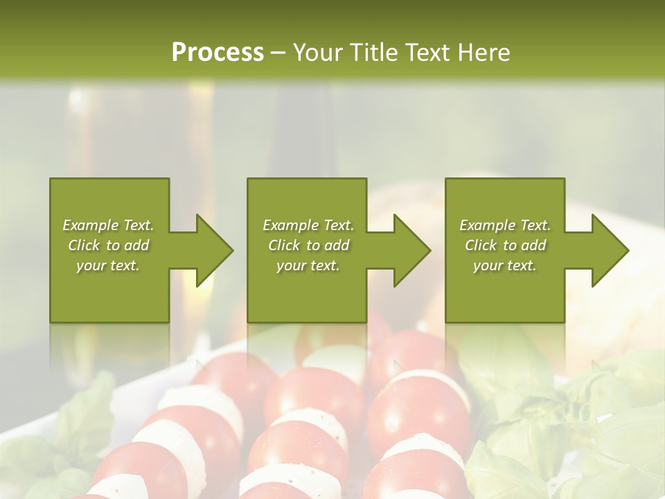 Vegetarisch Lecker Antipasto PowerPoint Template