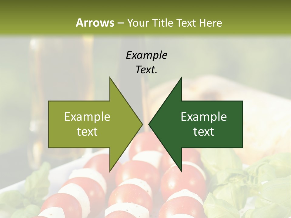 Vegetarisch Lecker Antipasto PowerPoint Template