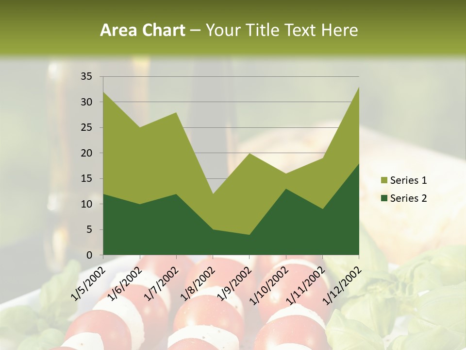 Vegetarisch Lecker Antipasto PowerPoint Template